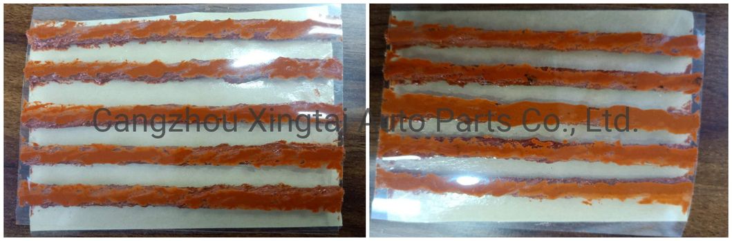 200mm Brown Tubeless Car Tyre Repair Sealing Strip