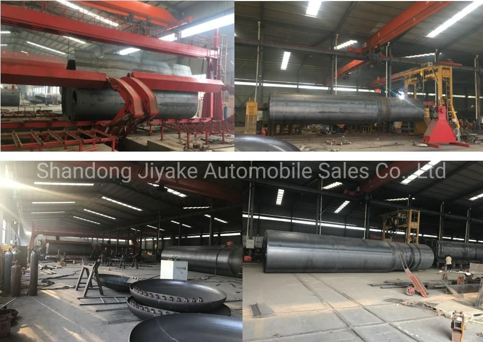 Hot Sale 3 Axle 3 Compartments Stainless Steel Aluminium Alloy Fuel Tanker Semi Truck Trailer