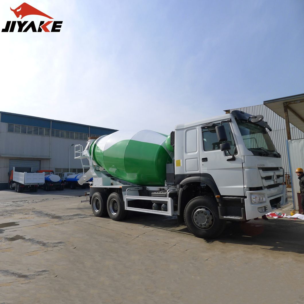 HOWO 6X4 Cheap 336HP 10 Wheeler 8m3 9cbm Concrete Cement Mixer Tank Truck Hot to Sale