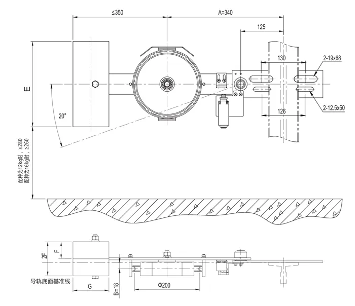 Elevator Parts Speed Governor Tension Tevice