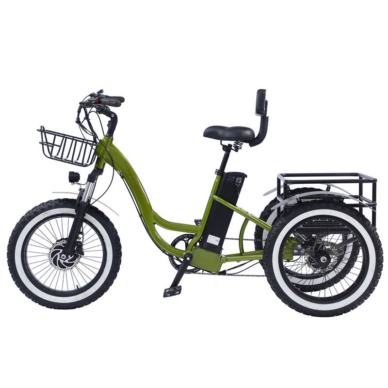 Passenger Tricycle Electric Rickshaw for Elderly Electric Tricycle Trike Front Axle