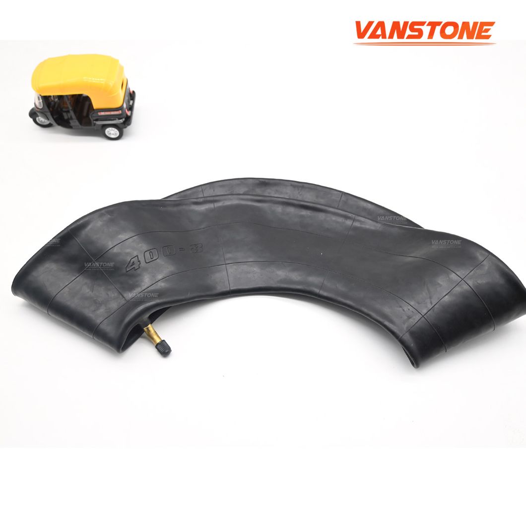 Original Natural Heavy Duty Tricycle Inner Tube 4.00-8.400-8 4.00X8 Camera