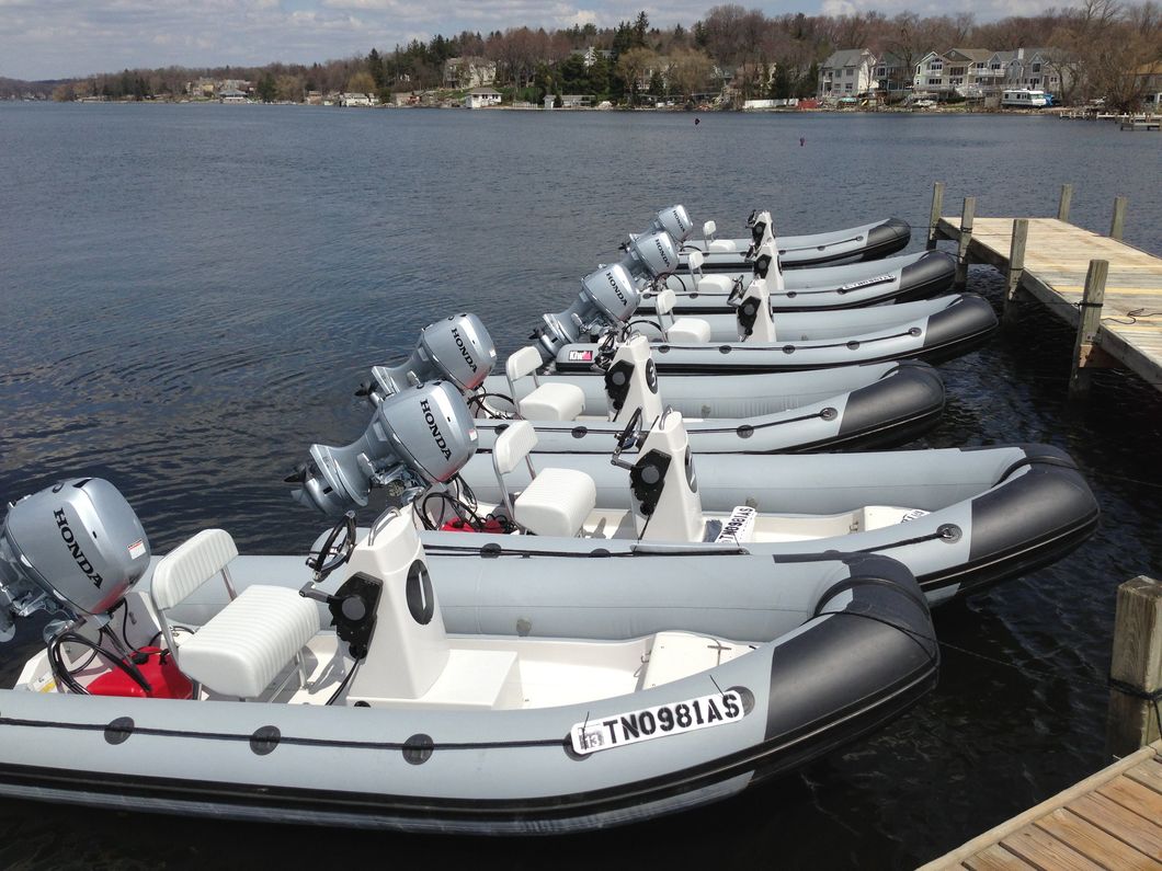 Liya 2.7-5.2m Rigid Inflatable Boat Economic Open Deck Rib Boat