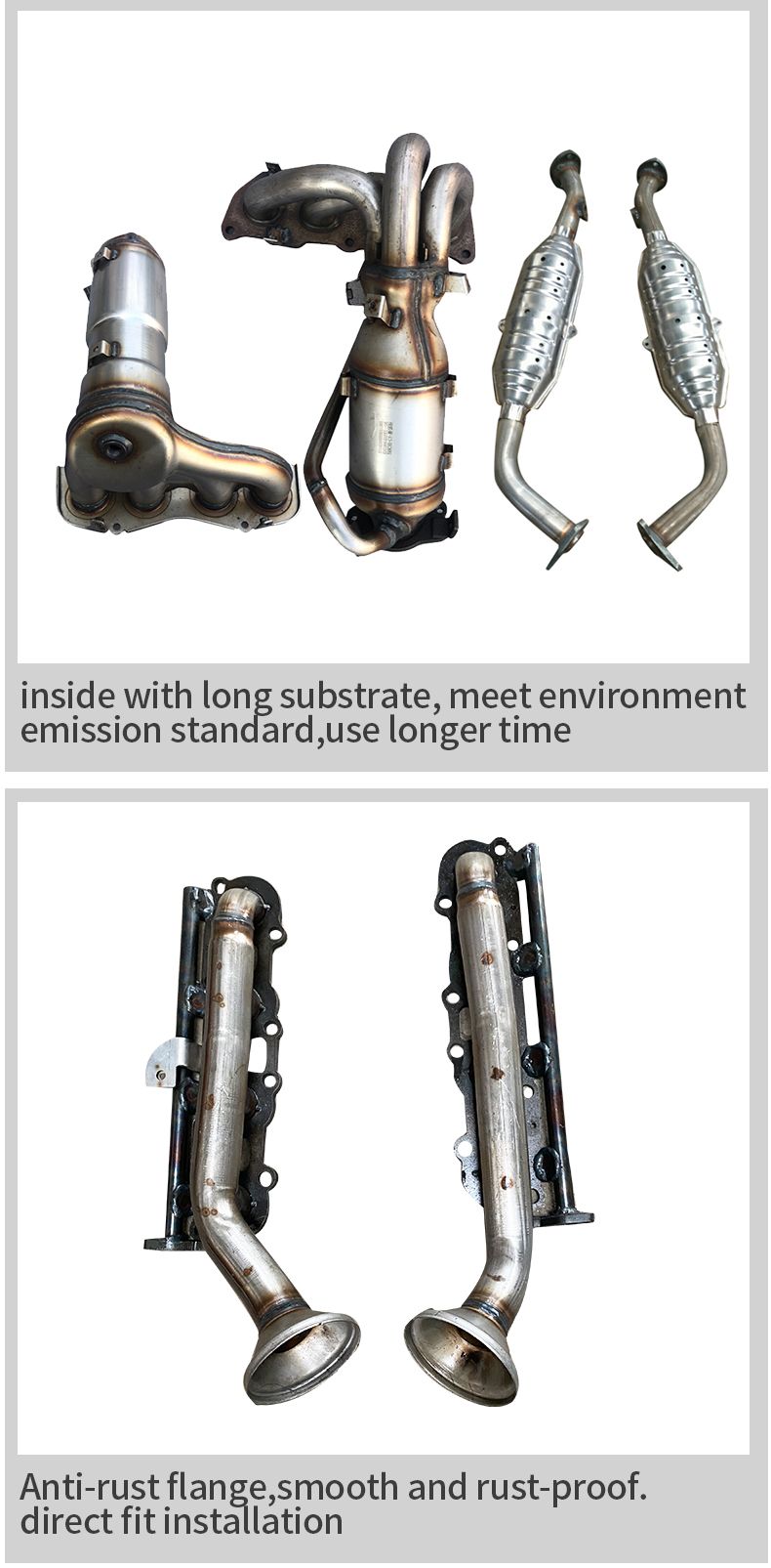 Direct Fit Catalytic Converter with Exhaust Manifold for Old Toyota Camry Hybrid New Model