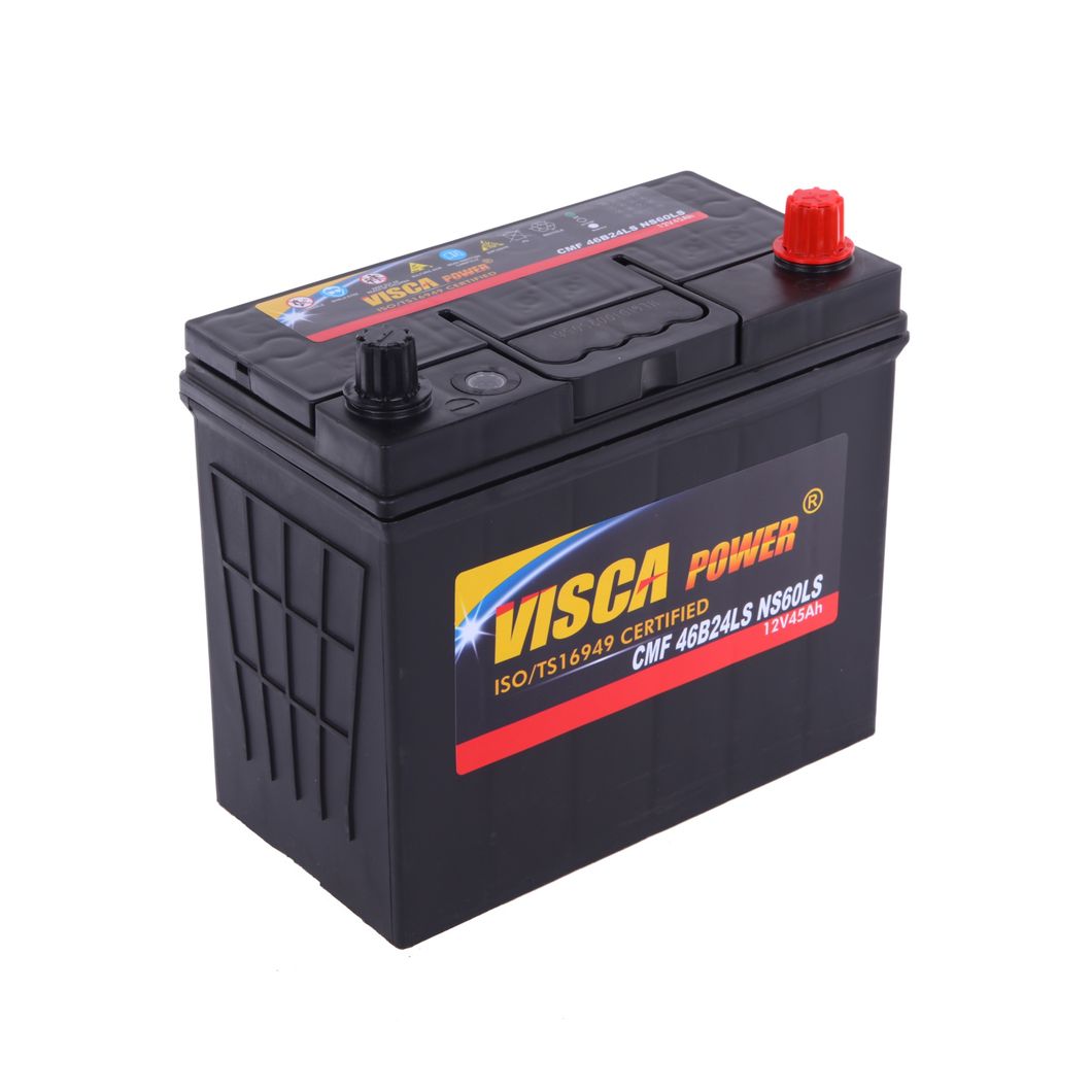 Jeje Japanese Standard Viscapower Cmf46b24ls Ns60ls 12V Sealed Lead Acid Car Starting Battery