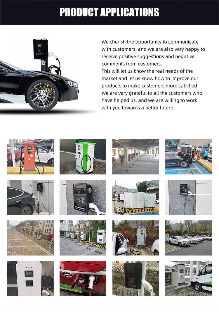 30kw DC Chademo Car EV Charger Evse Electric Charging Station EV