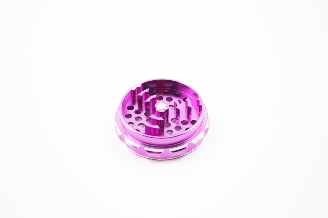 Bros 60mm 4lays Smoking Accessories Colorful Cool New Style Fishion Herb Metal Grinder with Individual Package