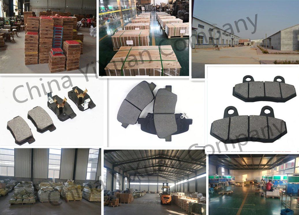 Factory Price Auto Parts Brake Pad for Hilux Vigo Land Cruiser Prado