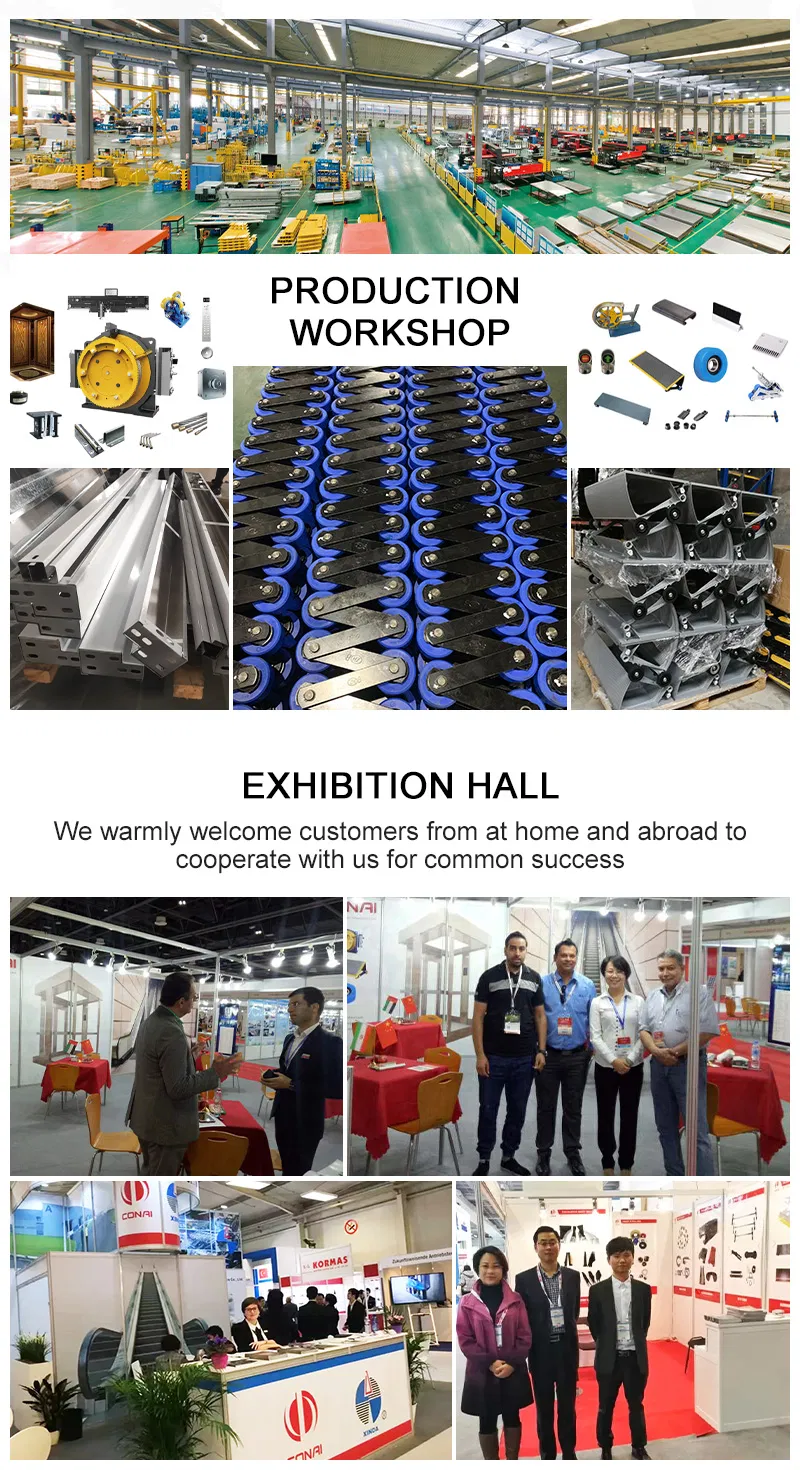 2-Leafs Center Opening Vvvf Asynchronous Elevator Door System