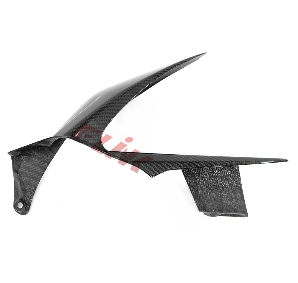 100% Full Carbon Fiber Part Motorcycles Accessories Rear Hugger for Ducati Panigale V4 2018+