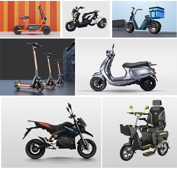 Electric Motorcycle Battery 60V 72V 96V 20ah 40ah 50ah 60ah Lithium Ion Battery Pack for Citycoco/ Scooter