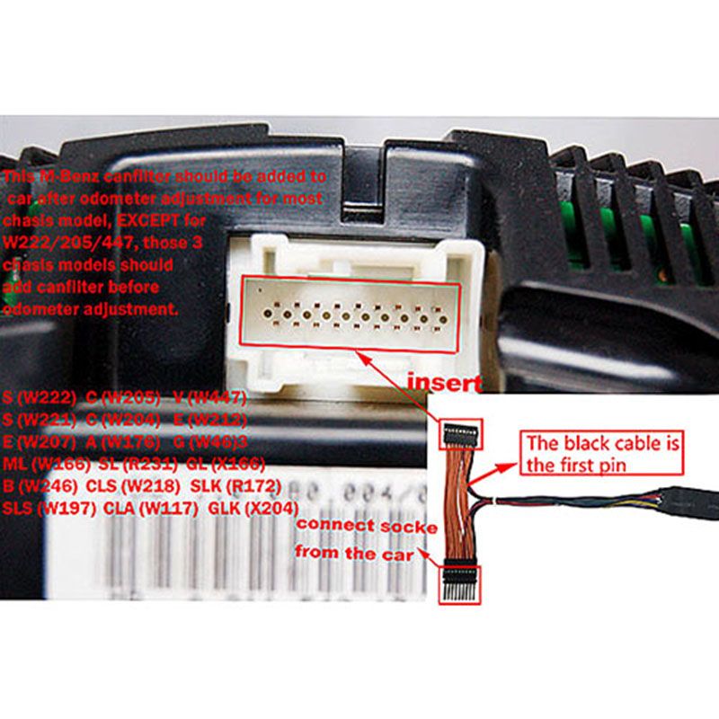 MB Universal Can Filter 18 in 1 for Benz and BMW