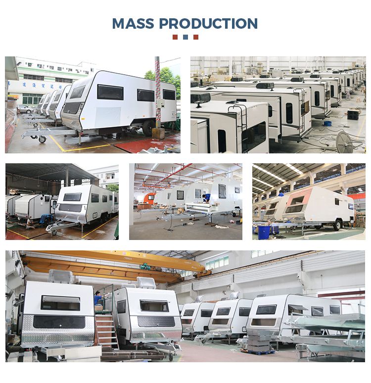 This Camping Trailer Is Equipped with a Single Axle Axle System and Is Officially on Sale