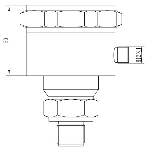 4-20mA rotate display SS316 integrated Pressure Sensor