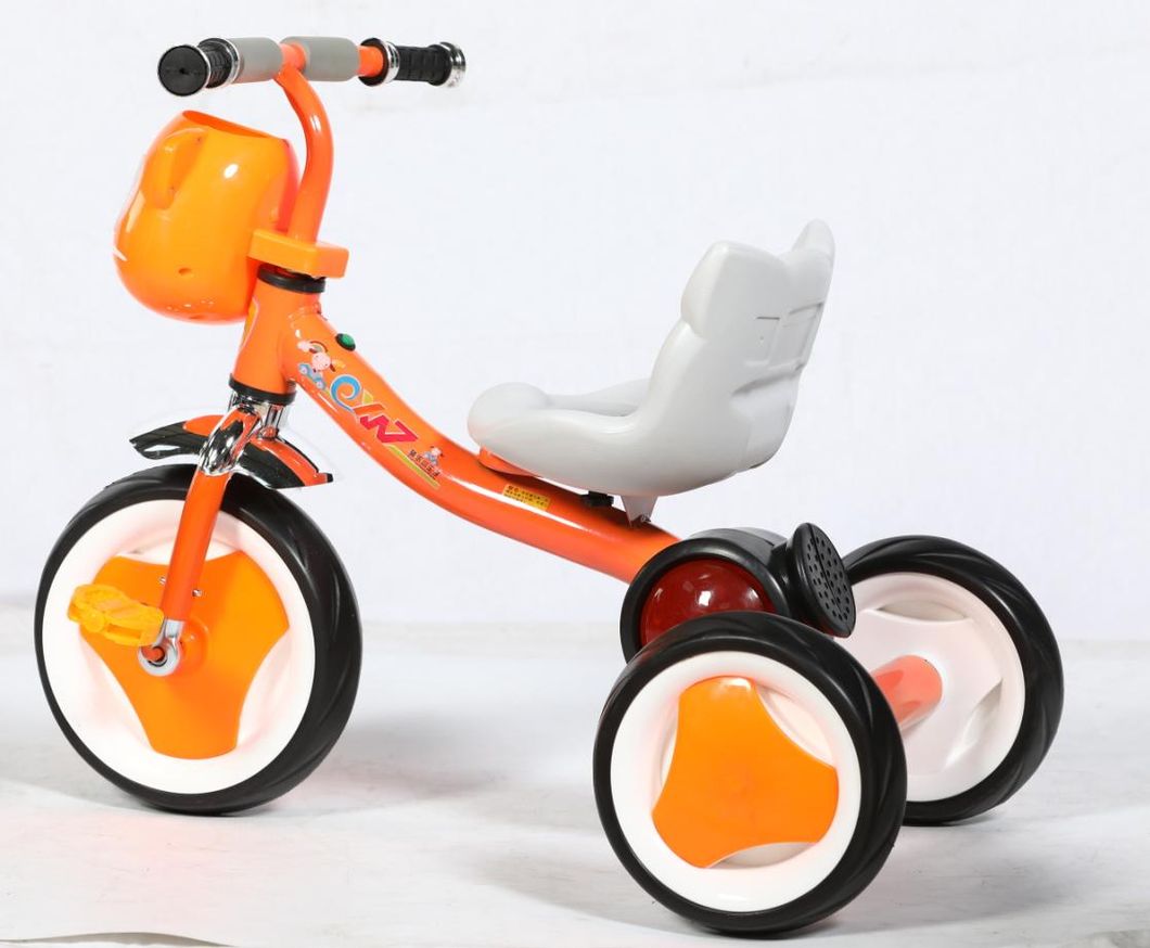 Safe Kids 3-Wheels Baby Balance Toddler Stroller Bike Trike Pedal Kids Tricycle