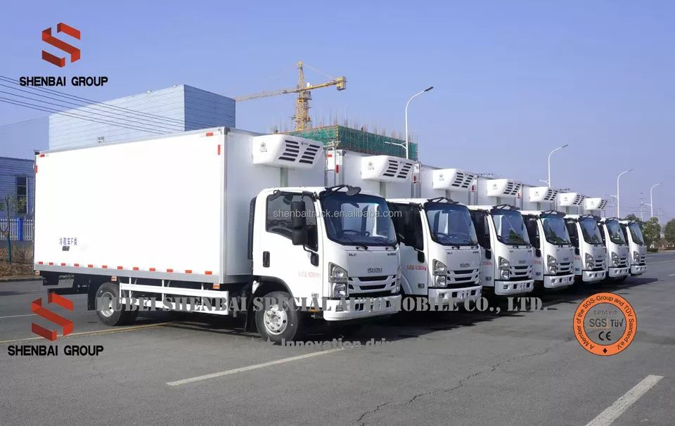China 1suzu 4X2 Refrigerator Cooling Van for Keep Fresh Food Cold-Chain Transport Truck Suppliers