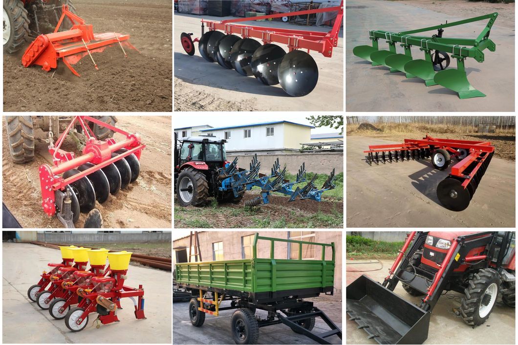 Factory Supply Chinese 60HP 4WD Small/Farm/Mini/Diesel Agricultural Tractor for Home Use