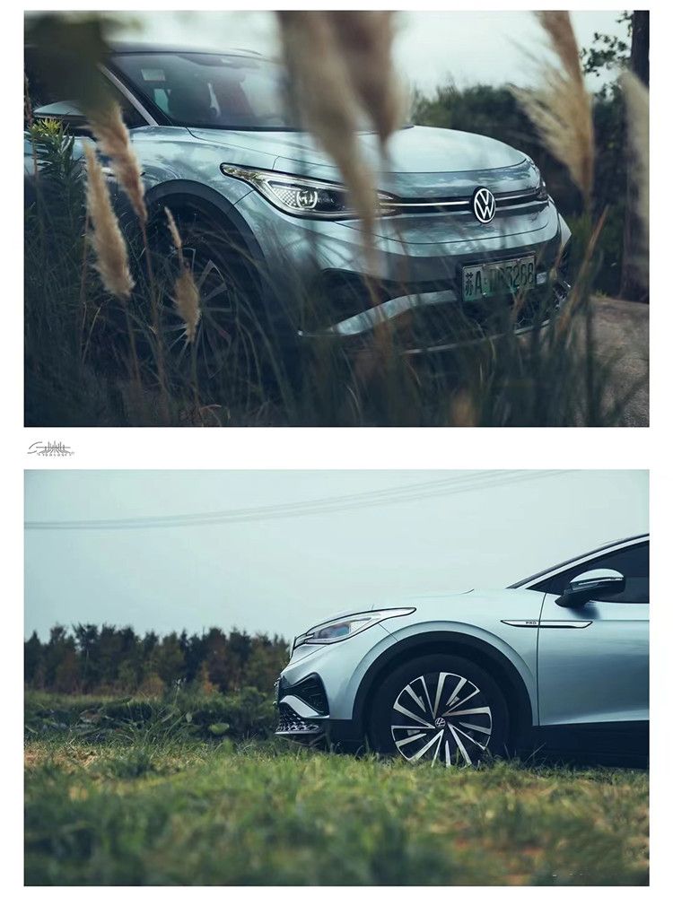 204 Horsepower Electric Car ID6 Crozz Pure+ with Front and Rear Parking Radar 9 Speakers Nedc Range 601km