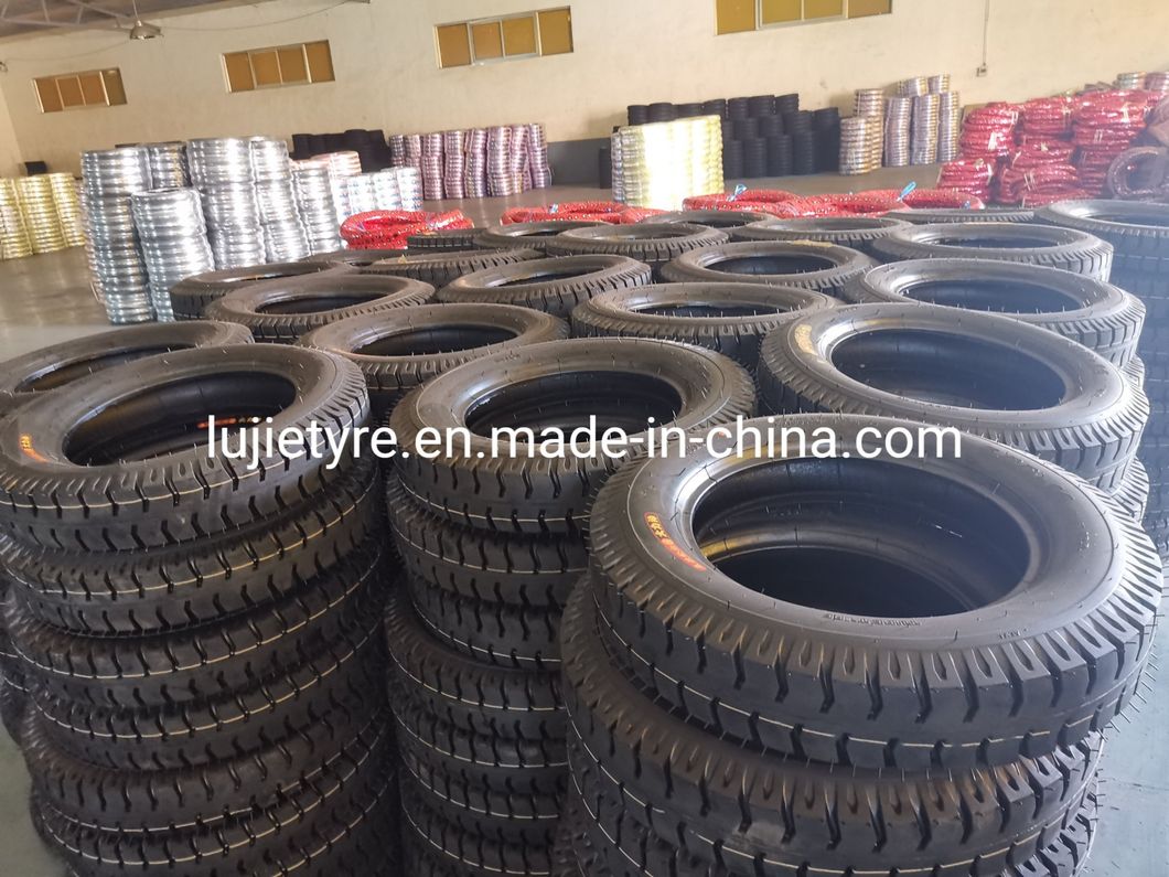 300-17 OEM New 8pr 6pr Llantas Tt Tl Natural Rubber Wheel Scooter Tricycle Tubeless Racing Motorcycle Tire/Tyre with ISO CCC ECE DOT
