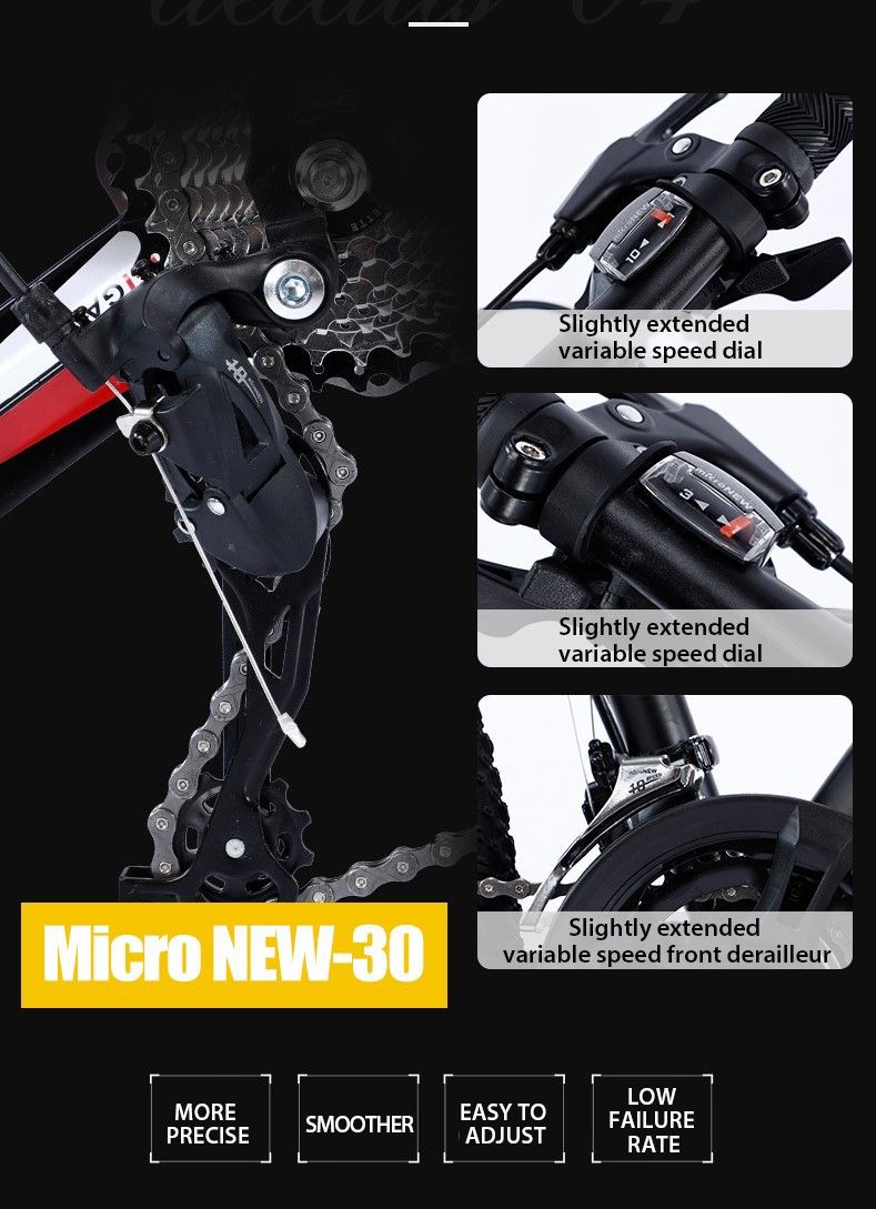 24/26/27.5/29 Inch 27 Speed New Style Popular Aluminum Alloy Mountain Bike