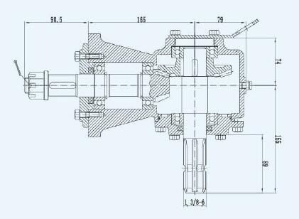China Made Transmission Gearbox Manufacturers for Agricultural Machine
