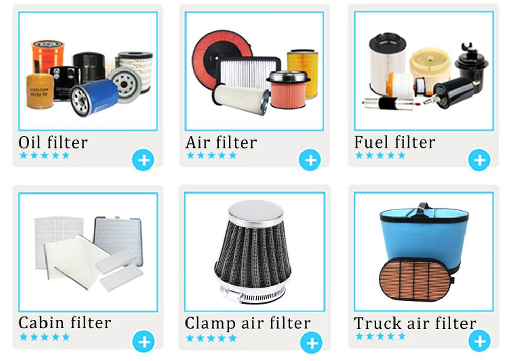 Customized Filtro Car Filters 17801-0r030/17801-26020 Oil/Air/Fuel/Cabin Filter Air Filter for Toyota Auto Spare Parts