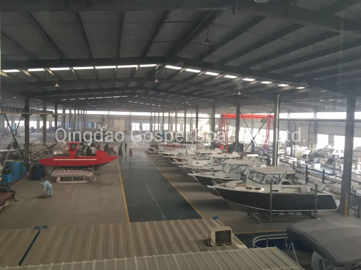 7.89m High Quality Working Transport Cargo Aluminum Landing Craft Boat