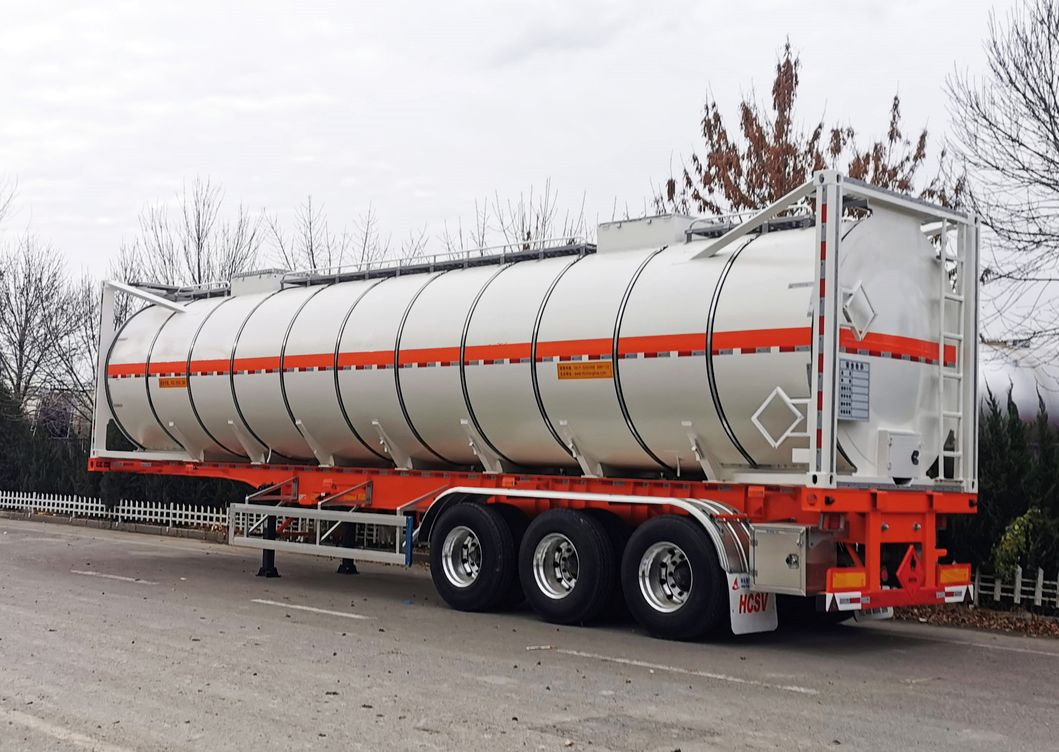 40 Feet ISO 50 Cbm Stainless Steel Tank Liquid Storage Shipping Tank Container