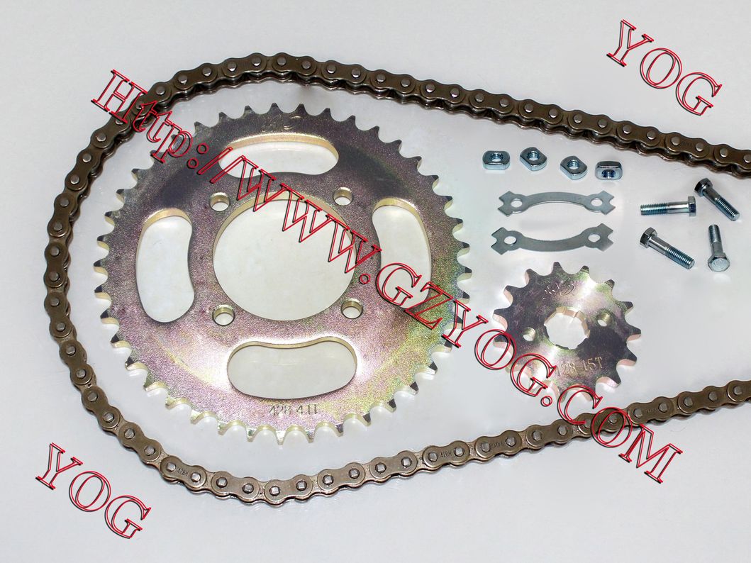 Motorcycle Spare Part Transmission &amp; Sprocket Set Bajaj Bm150 Bajaj Boxer CB-125ace