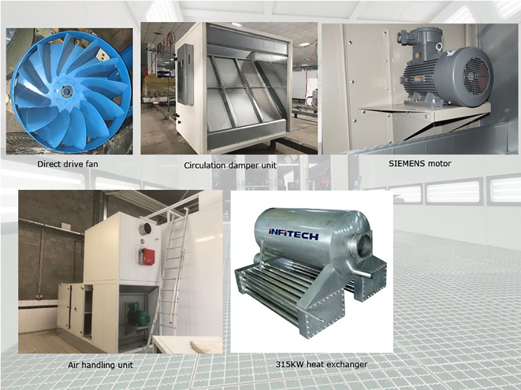 It-L8 Painting and Baking Booth Spray Painting Cabin Auto Spot Repair Cabin Painting Booth