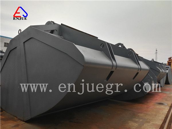30t 12cbm Enjue Marine Ship Single Rope Hydraulic Radio Remote Control Bulk Clamshell Grab Bucket with RS CCS ABS BV Cert. for Grain