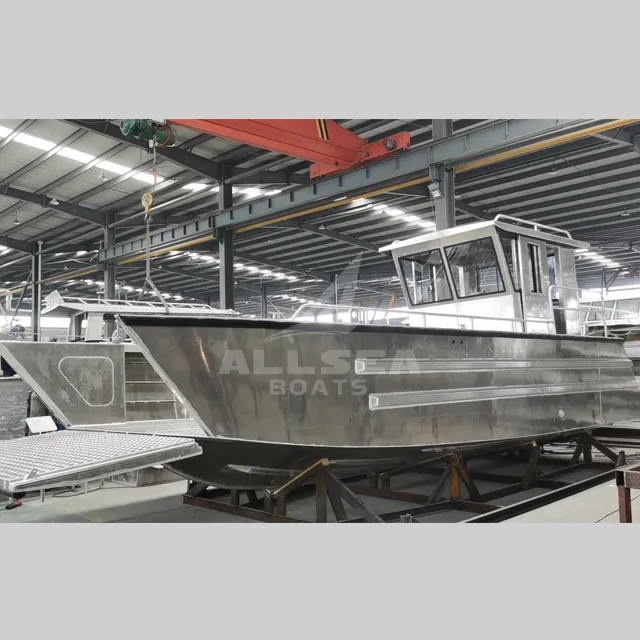 Large Capacity 9m Offshore Alumium Alloy Welded Landing Cargo Boat