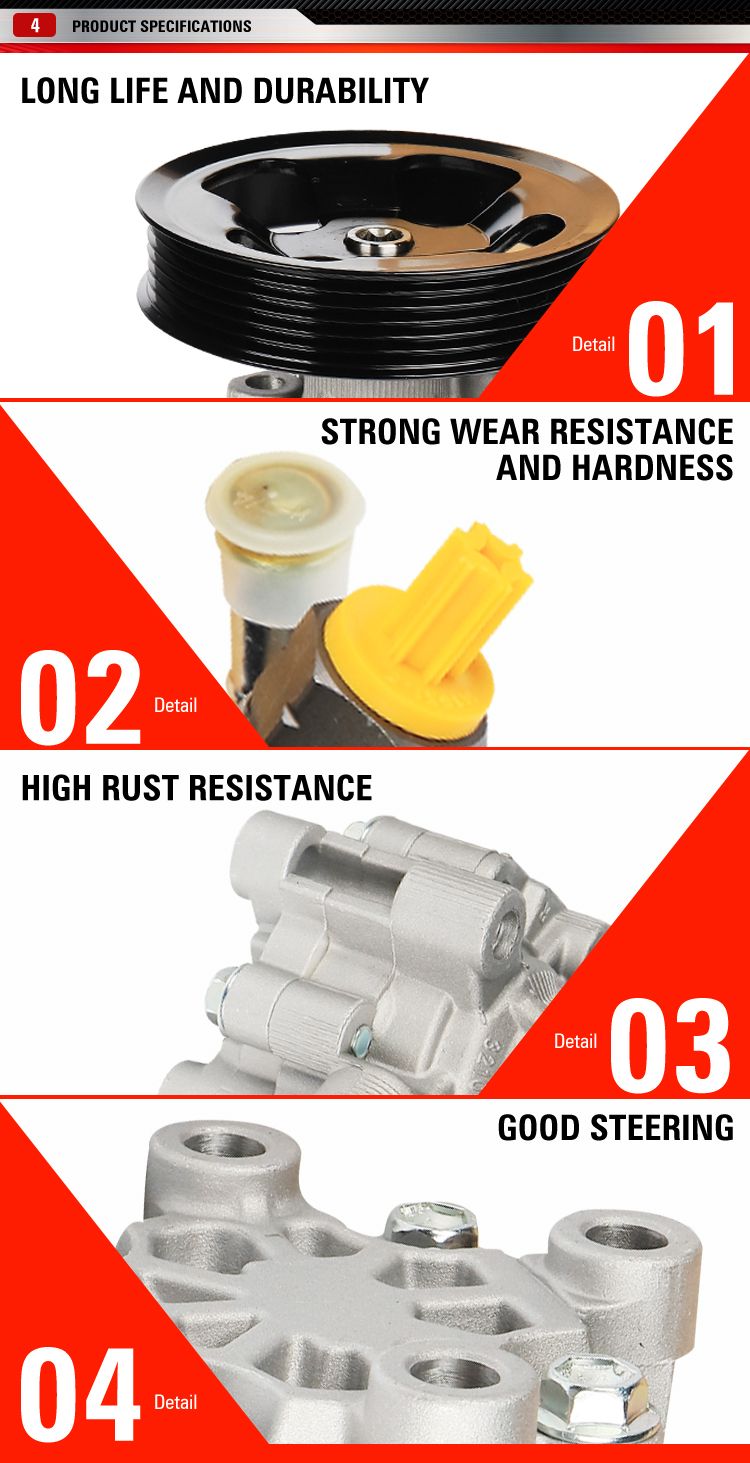 Car Power Steering Pump for Isuzu D-Max 4ja1 4jh1 (8-97084-953-0)