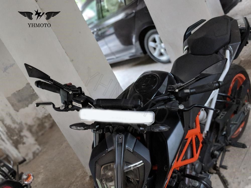 Scooter Motorcycle Cruiser Accessories Rear View Mirror Motorrad Spiegel for Ducati Honda YAMAHA Kawasaki Triumph Ktm Sport Bike