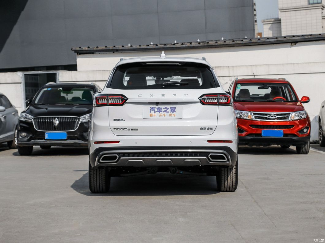 Hot Selling Plug-in Hybrid Electric Vehicle Chery Tiggo 8 Plus Kunpeng E+ with Classic Color Pearl White