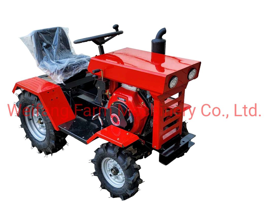 4WD Four Wheel Drive Power Tiller