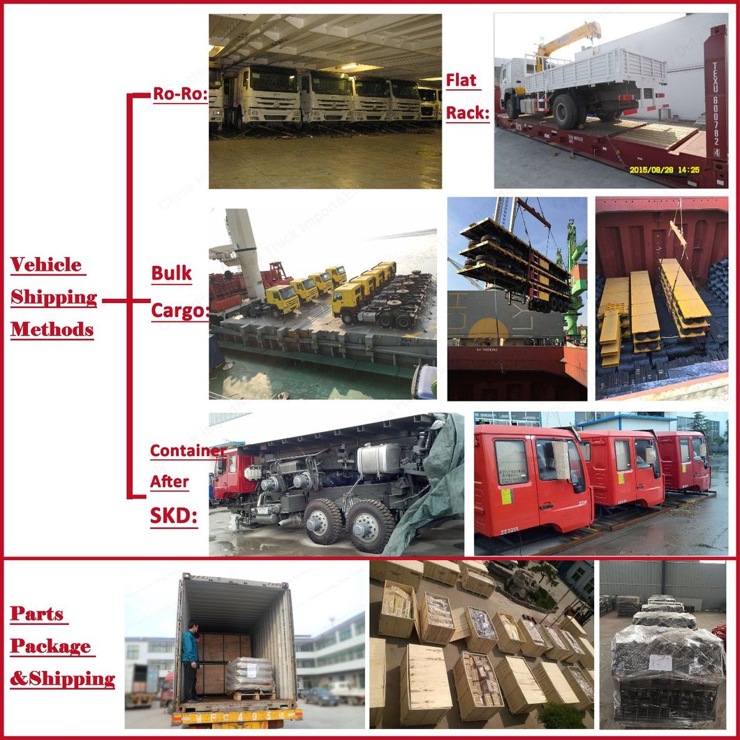 Sinotruk Factory 6 Wheel Dump/Tipper Light Truck