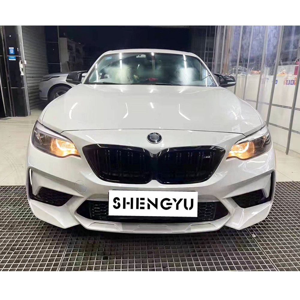 Hot Selling for BMW 2 Series F22 F23 2014-2018 Upgrade to M2c Model Bodykit with Front Bumper Complete with Grille, Side Skirts