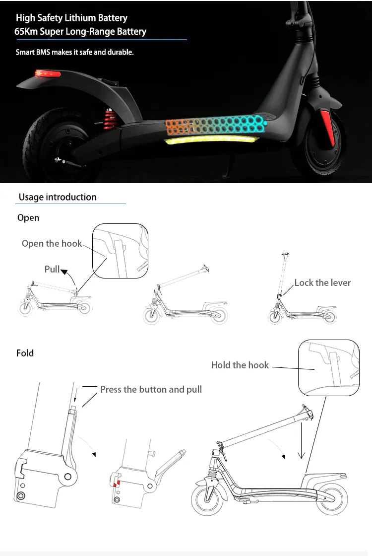 Analogue Motherboard Max Stand Smart Electric Scooter