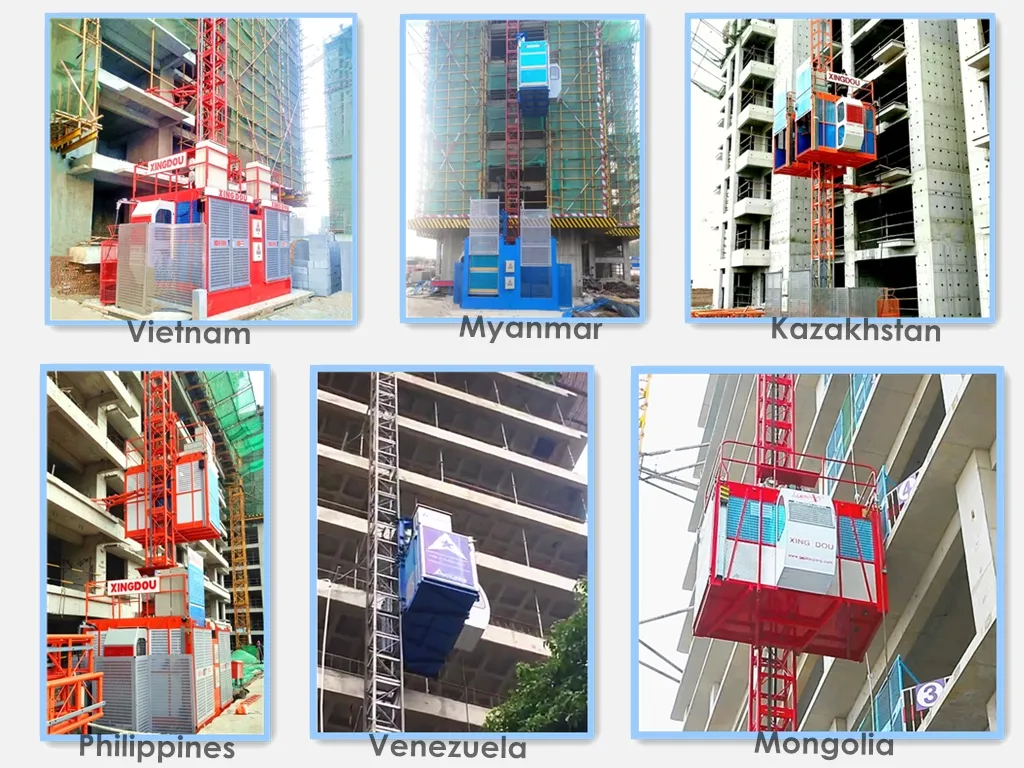 High Quality Manufacturer Construction Lift Building Lift Materials Lift Hot Sell