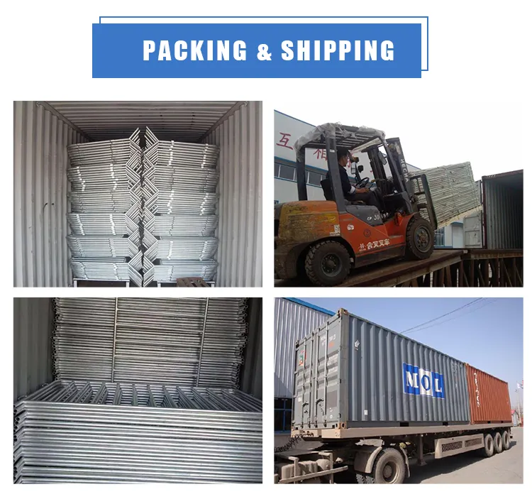 High Quality Galvanized Used Crowd Control Barriers