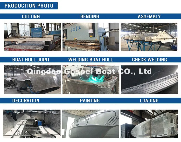 Luxury Aluminum Pontoon Boat for Party and Fishing