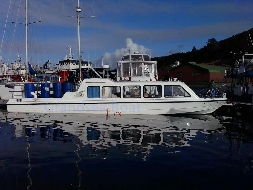 13.8m 45FT 30persons Fiberglass/Fibreglass High Speed Vessel Passenger Ferry Boat for Sale