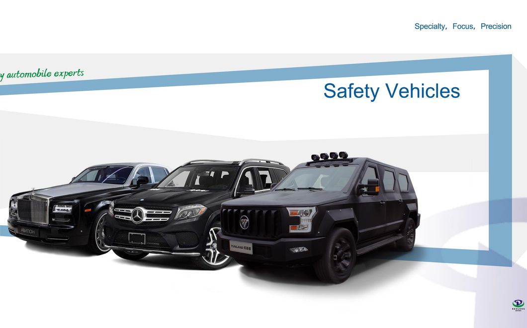 New Security Vehicle Armoured Vehicles and Personal Protection with Foton Chassis Made in China