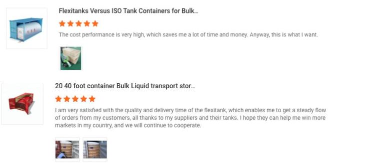 Liquid Transport Solution 25000L Bulk Liquid 20FT Flexibags 20′ Container to Load Lubricants Flexitank Bulk