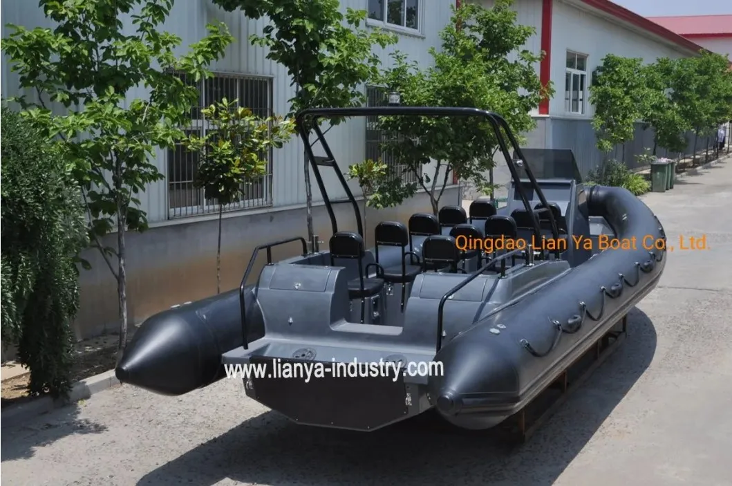 Liya 8.3m/27FT CE Hypalon Luxury Inflatable Yachts Rowing Rib Boat Ocean