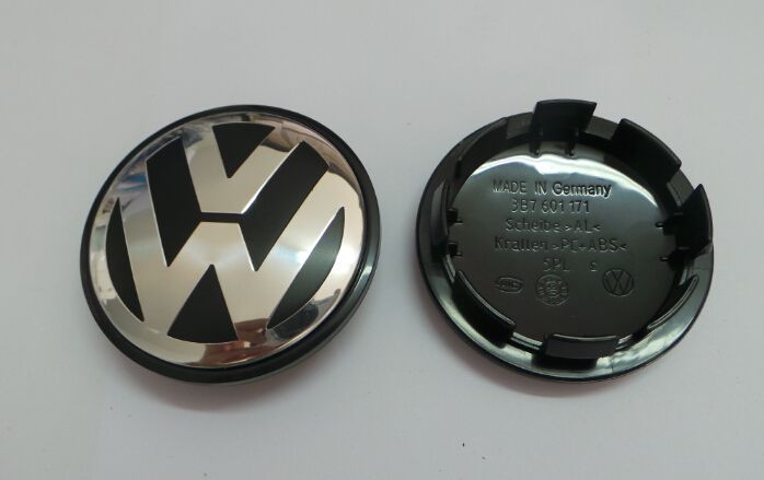 Chrome 65mm Golf ABS Logo Auto Parts Wheel Cover