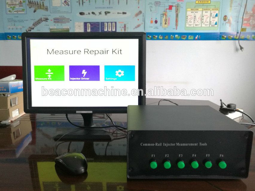 Common Rail Injector Measuring Instruments Valve Testing Instrument Repair Kit 3rd Stage a Crm900