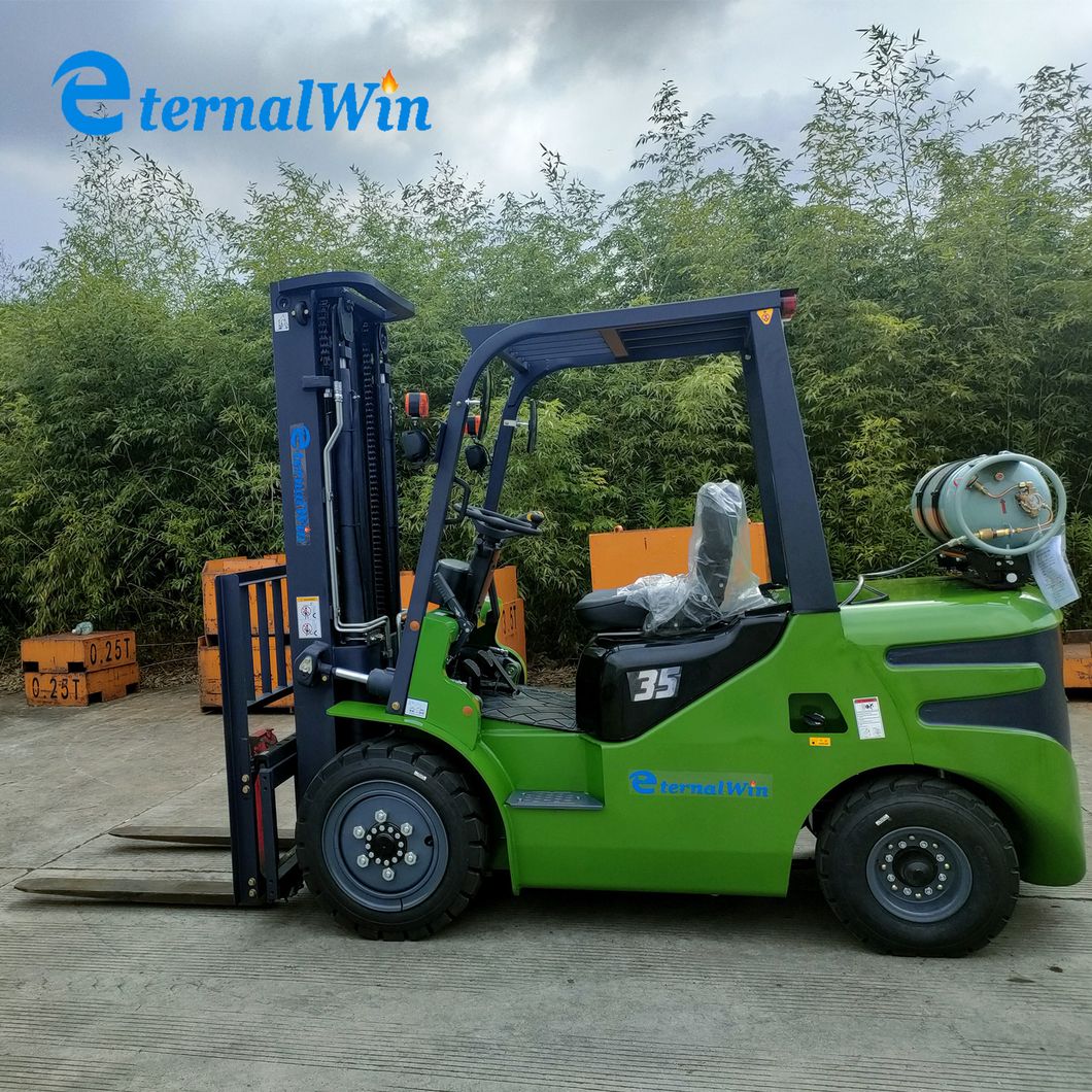 LPG Engine 2.5t 3t 3.5 Ton Forklift Truck for Sale