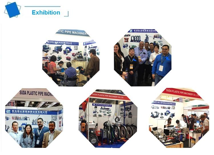 710mm/1200mm HDPE Plastic Pipe Workshop Fitting Welding Machine